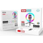 رینگ لایت XO BGD007/MJ26 همراه سه‌پایه و هولدر گوشی