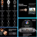 ساعت هوشمند سامسونگ مدل Z7 Ultra – نمایشگر AMOLED دایره‌ای - تصویر 4