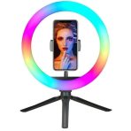 حالت‌های نوری RGB و دمای رنگ رینگ لایت XO