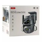 دوربین نظارتی XO CR04  ضد آب 360درجه -دوتایی - تصویر 10