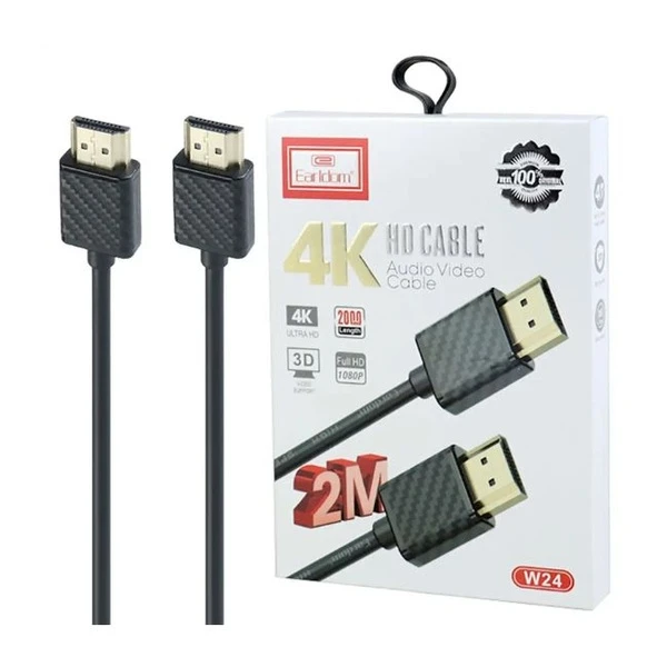 کابل HDMI الدرام مدل W24 مناسب تلویزیون و لپ‌تاپ با روکش مقاوم
